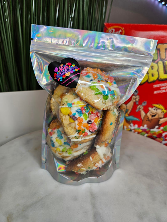 Frosted Fruity Pebble Cookie Pack